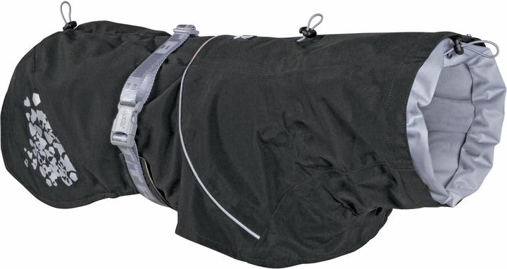 Actual product image Hurtta Monsoon raincoat dark grey (50, M, Dog raincoat)