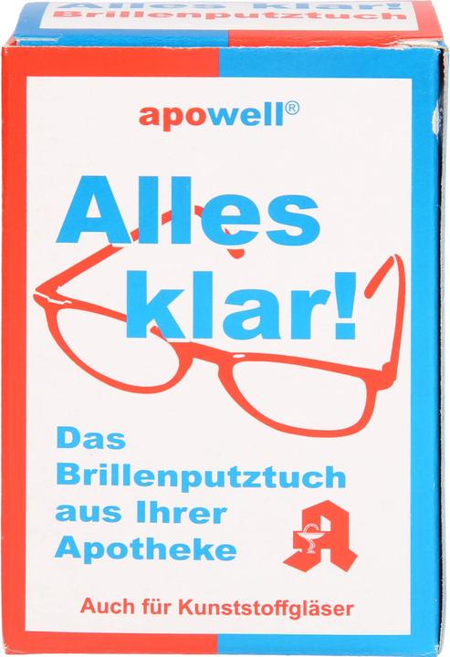 Produktbild ABC Brillenputztuch Alles Klar