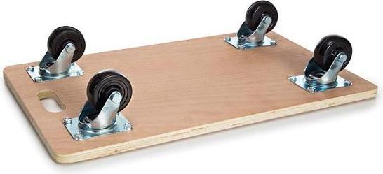 Produktbild Velleman TRANSPORT-ROLLER - 650 x 400 mm - MAX. TRAGKRAFT 400 kg (400 kg)