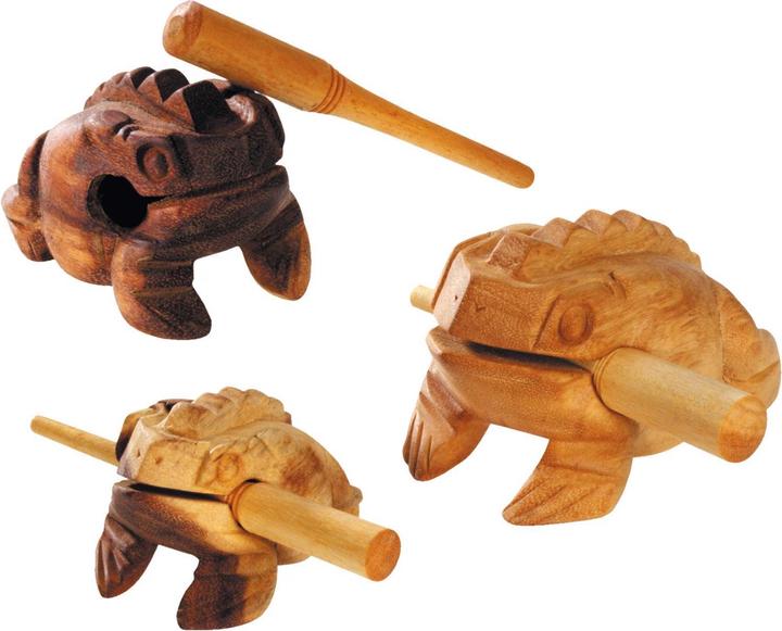 Produktbild Betzold Musik Frosch-Guiro mit Schlägel