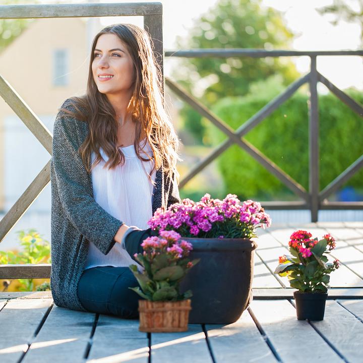 Actual product image Relaxdays Flower box (29 cm)