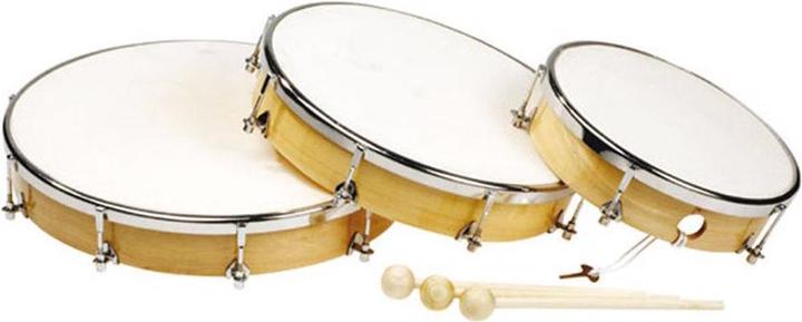 Image du produit Betzold Musik Tambours à cadre, 3 tailles (Moulinet)