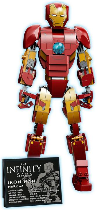 Immagine prodotto LEGO Figura di Iron Man (76206, LEGO Marvel)