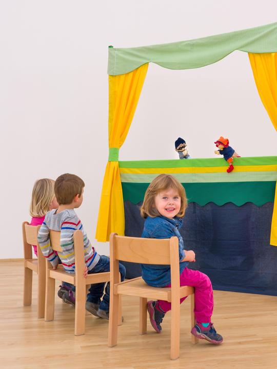 Actual product image Betzold Mobile puppet theater