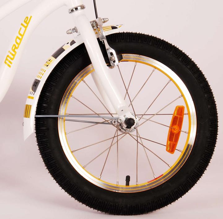 Immagine prodotto Volare Bicicletta per bambini Miracle Cruiser - Meisjes - 16 pollici - Wit - Prime Collection (16")