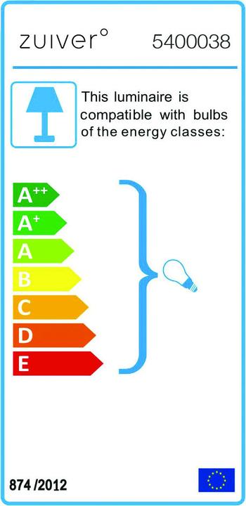 Energy Label Zuiver Scale (E27)