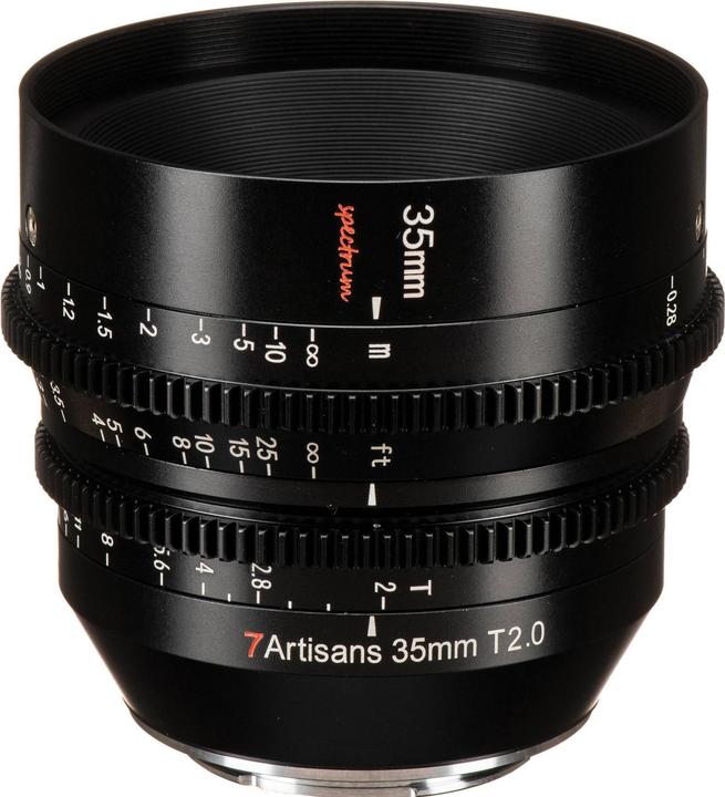 Image du produit 7artisans Focale fixe 35mm T2.0 - Canon RF (Canon RF, Plein format)