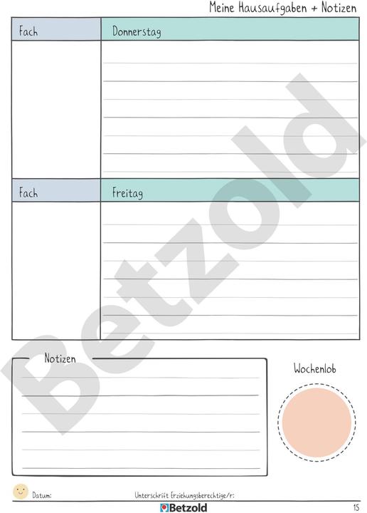Immagine prodotto Betzold Registro degli alunni (A5, Tedesco)