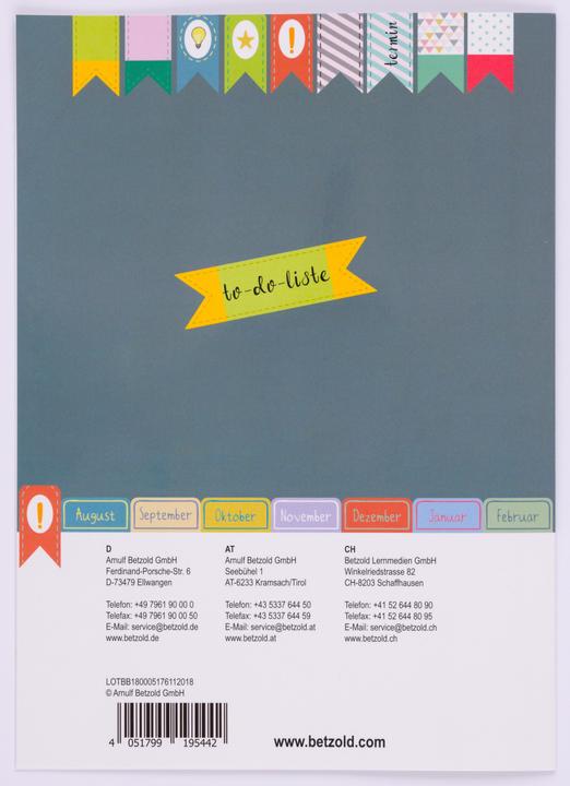 Actual product image Betzold Index stickers for calendars and planners