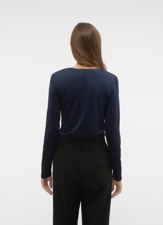 Produktbild Vero Moda Vmhanna Bianca Ls V-Neck Top Jrs Pop2 Top (XS)