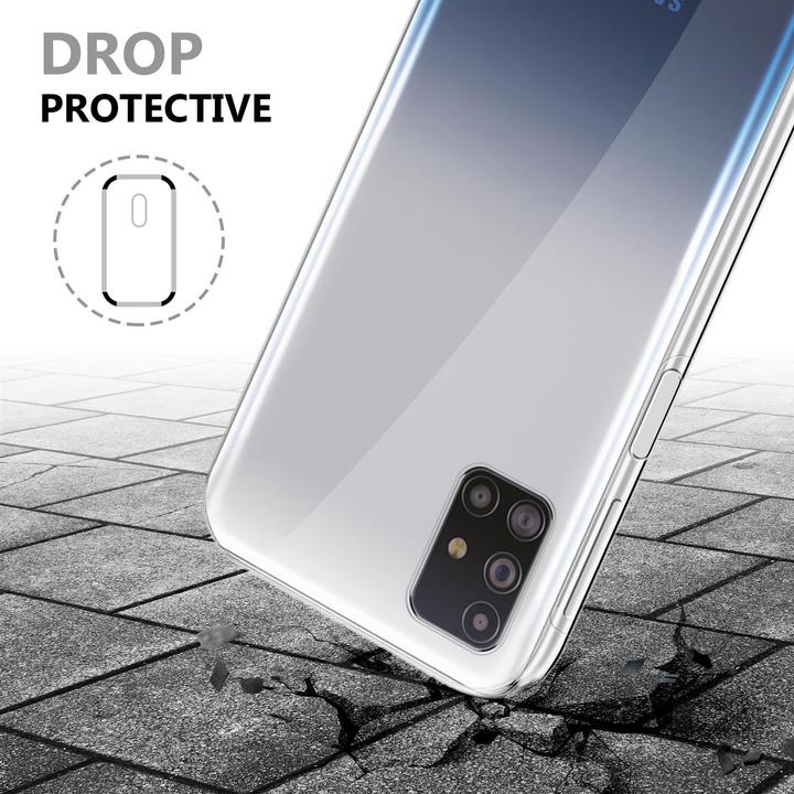 Actual product image Cadorabo TPU 360 Degree Case Cover (Samsung Galaxy M31s)