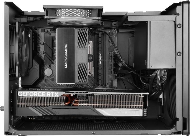 Actual product image Mars Gaming Boitier Mini Tour Micro Atx Mc-Xpro (Noir) (Mini-ITX, mATX)