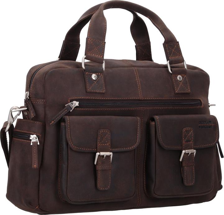 Produktbild Greenland Nature Westcoast Aktentasche Leder 43 cm