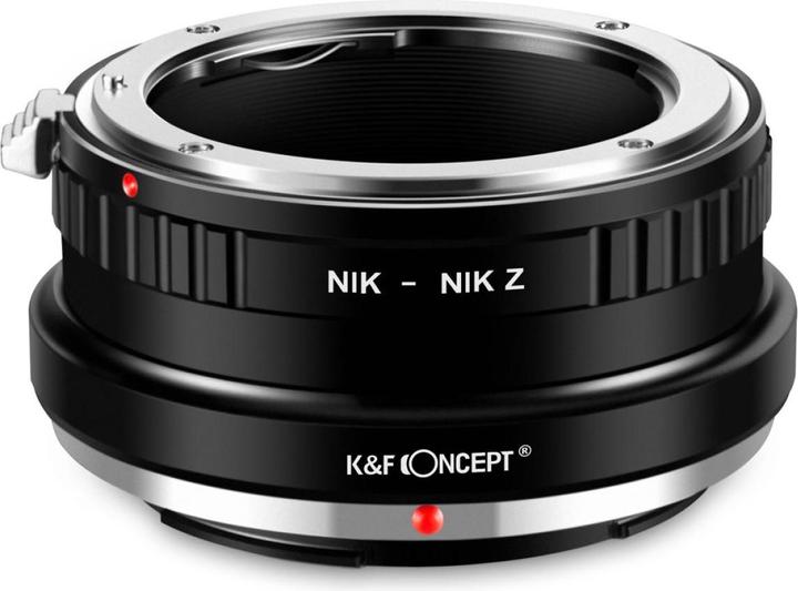 Produktbild K&F Concept High Precision lens adapter, matte paint, orange, EF-FX IV PRO