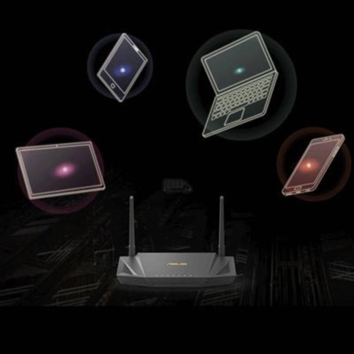 Actual product image ASUS Dual Band WiFi Router RT-AX56U