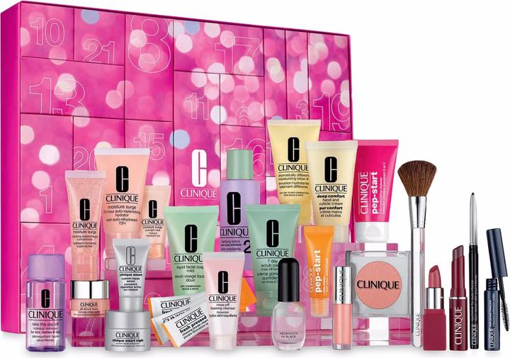 Produktbild Clinique Adventskalender (Gesichtspflege set, Körperpflegeset, Make up set)