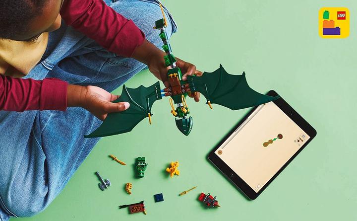 Produktbild LEGO Lloyds grüner Walddrache (71829, LEGO Ninjago)