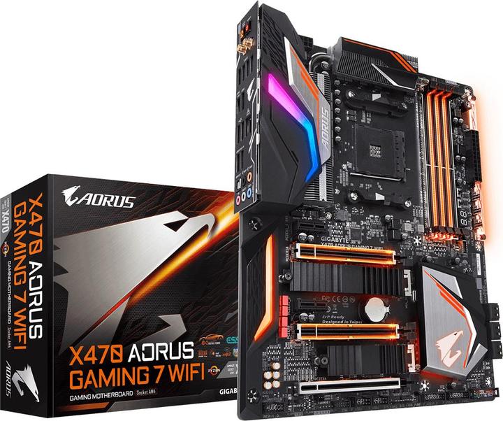 Actual product image Gigabyte X470 Aorus Gaming 7 (AM4, AMD X470, ATX)