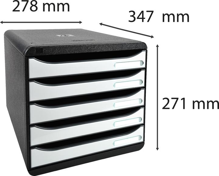 Produktbild Exacompta Stapelbare Boxen (A4+)