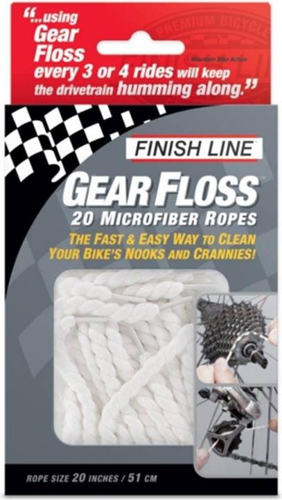 Produktbild Finish Line Gear Floss Microfaser-Reinigungsschnur (612 ml, Bürste)