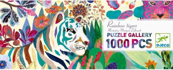 Immagine prodotto Djeco Galleria di puzzle Tigri Arcobaleno, 1000 pezzi (1000 pezzi)