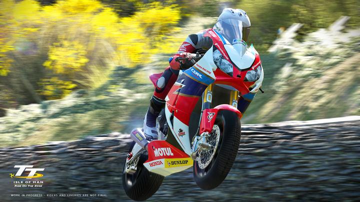 Actual product image Bigben TT Isle of Man - Ride on the Edge video game Basic PlayStation 4 Dutch, French - (PS4, FR)