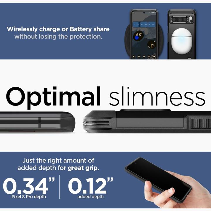 Actual product image Spigen Tough Armor (Google Pixel 8 Pro)