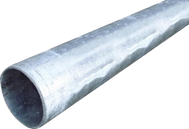 Produktbild Brady Runde Stange, Aluminium, Silber, Durchmesser 51 mm, Länge 3500 mm, mit Endkappe (1 Stück)