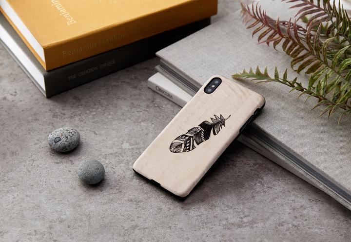 Immagine prodotto Man&Wood Custodia per smartphone iPhone XS Max nero indiano (Apple iPhone XS Max)