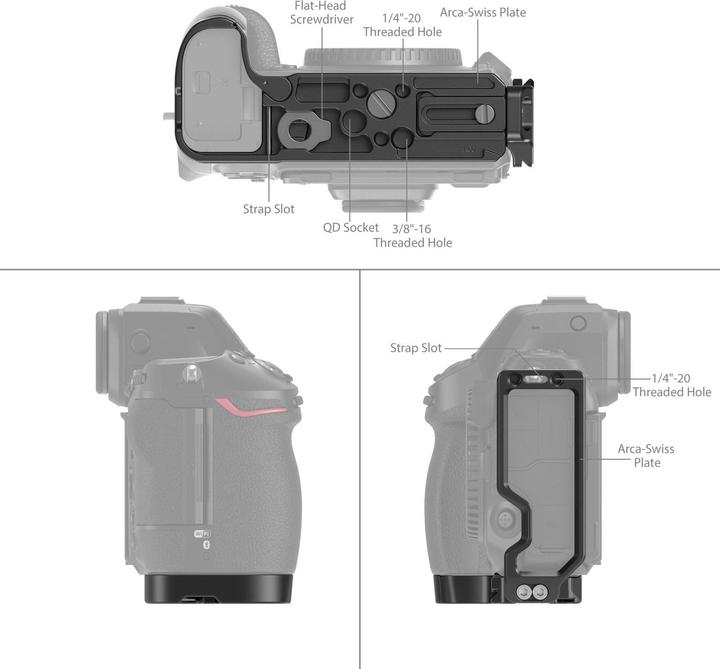 Produktbild SmallRig L-Winkel Nikon Z 8 (Cage)