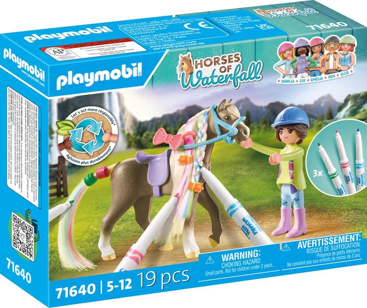 Playmobil Kreativset mit Pferd und Stiften (71640, Playmobil Horses of Waterfall)