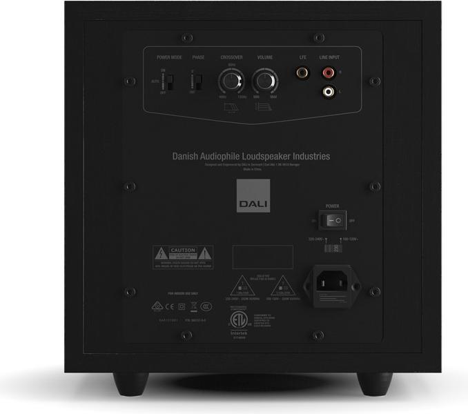 Produktbild Dali 220173 Sub E9 F Satin-Schwarz (1 Stk., 220 W)