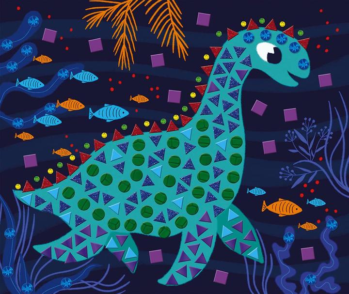 Actual product image Janod Dinosaur mosaic