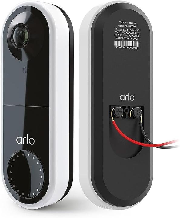 Image du produit Arlo Sonnette Vidéo Filaire (Application, WiFi)