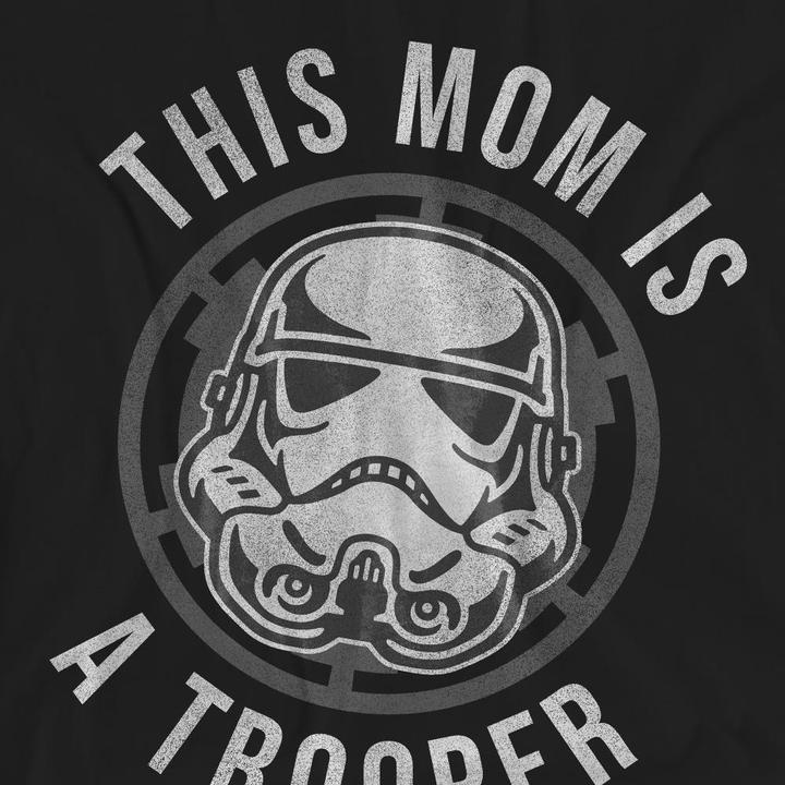 Image du produit Star Wars - T-shirt MOM IS A TROOPER - Adulte (L)