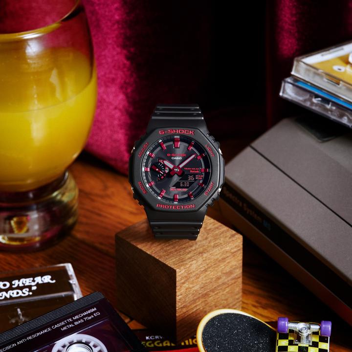 Actual product image Casio G-Shock - GA-B2100BNR-1AER (Analogue wristwatch, 49 mm)