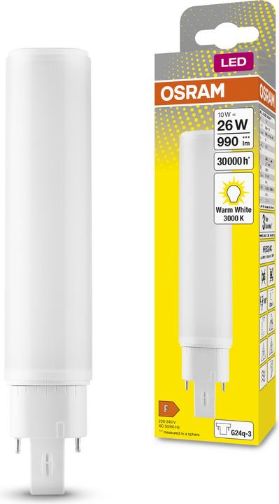 Image du produit Osram Dulux (G24q-3, 10 W, 990 lm, 10 x, F)
