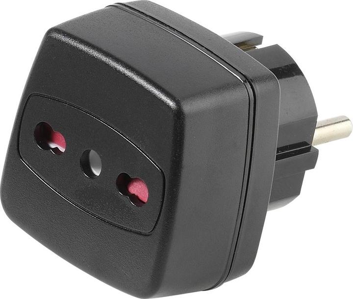 Productafbeelding Vivanco Reisstekker Italië,I Socket-Schuko St.