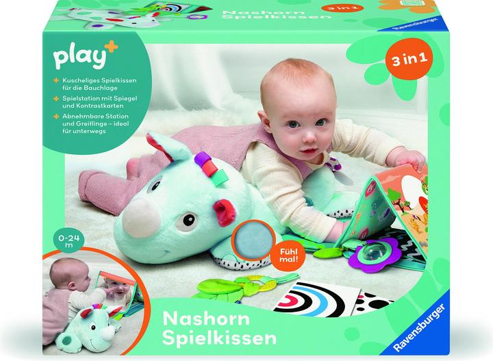 Image du produit Play+ Rhinocéros (33 x 38 cm)