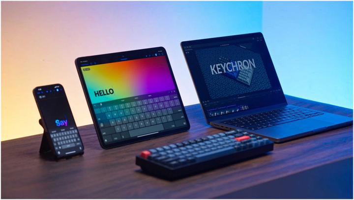 Image du produit Keychron Key K6Pro 65% Alu RGB Key Red H K6P-J1-FR (DE, Sans fil)