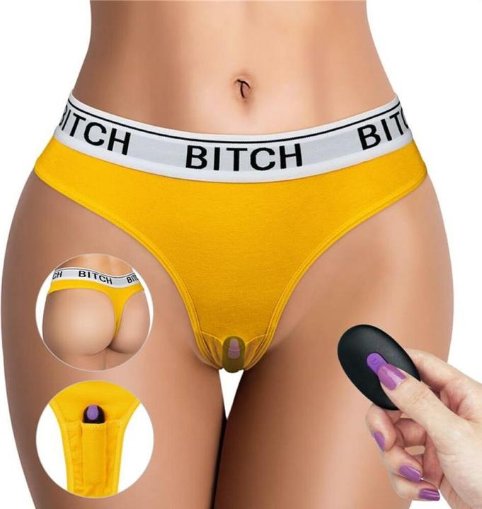 Image du produit Lovetoy Culotte ouverte avec boule vibrante et télécommande taille M