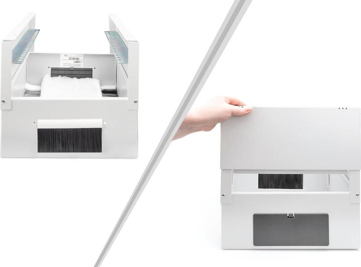 Produktbild Digitus 10" 6HE Wandgehäuse, SOHO PRO 324 x 316 x 298 mm, grau (6 HE, 10 Zoll Rack)
