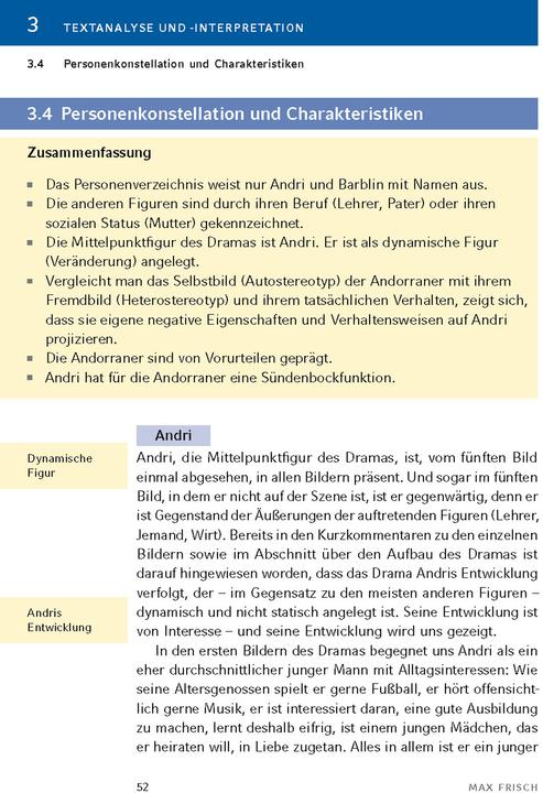 Produktbild Andorra von Max Frisch - Textanalyse und Interpretation (Deutsch, Max Frisch, Bernd Matzkowski, 2024)