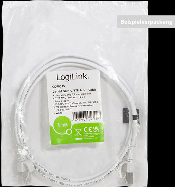 Actual product image LogiLink Network cable (STP, CAT6a, 5 m)