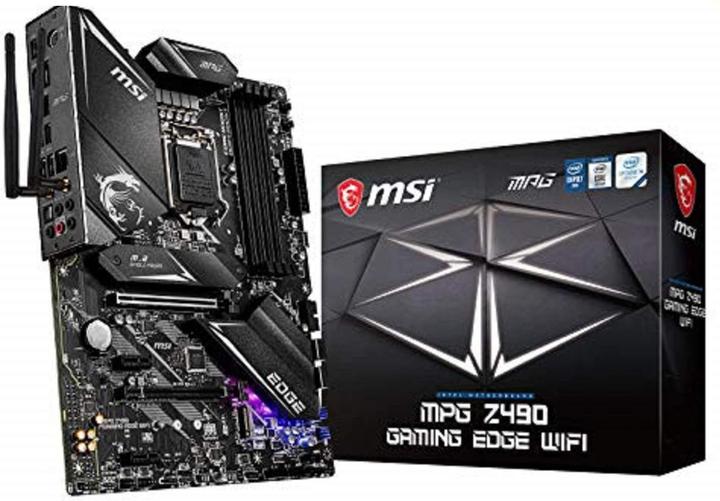 MSI MPG Z490 Gaming Edge Wifi (LGA 1200, Intel Z490, ATX)