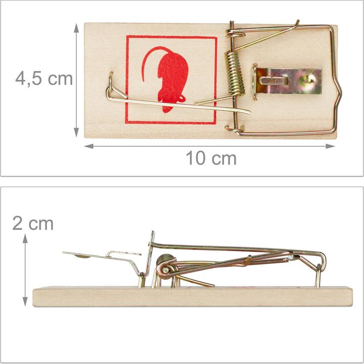 Actual product image Relaxdays 25x mousetrap