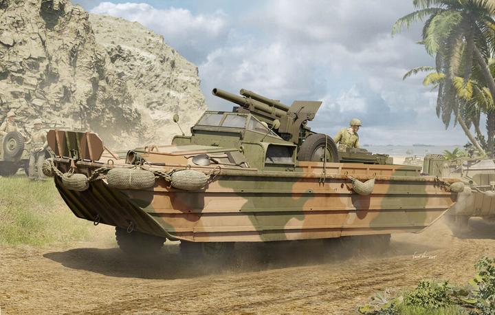 Productafbeelding I Love Kit GMC DUKW-353 met 105mm houwitser