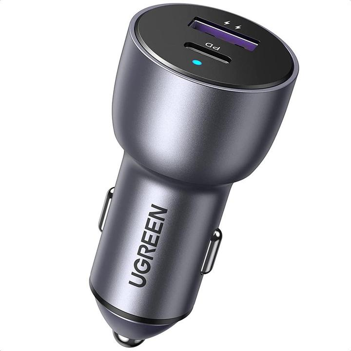 Image du produit Ugreen Chargeur de voiture USB-C PD + USB-A QC 36W
