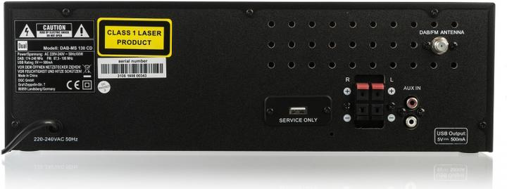 Actual product image Dual DAB-MS 130 CD (CD player, Bluetooth, 2x 25 W)