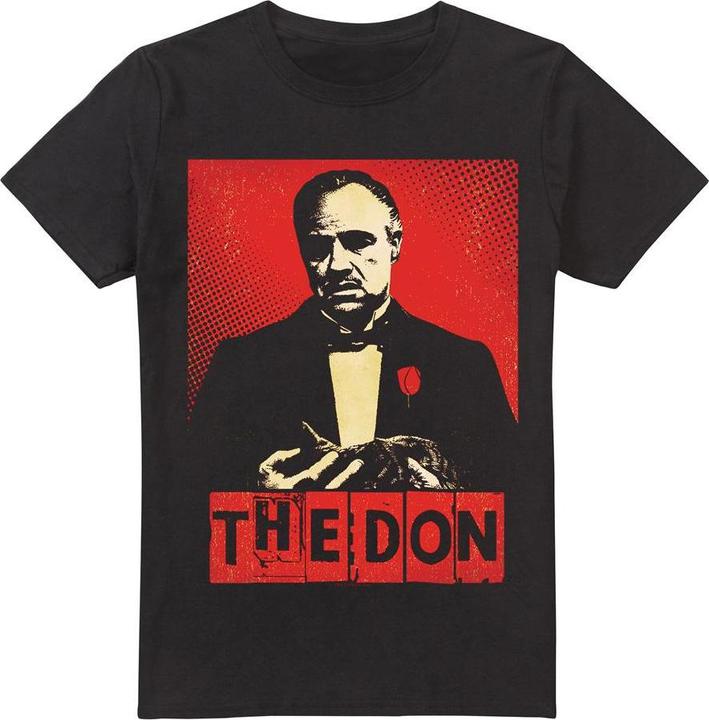 Actual product image The Godfather Mens Don Vito Corleone Pop Art T-Shirt (5XL)